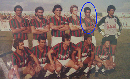 Tarcísio Cardoso, como jogador do Taguaritinga (SP)